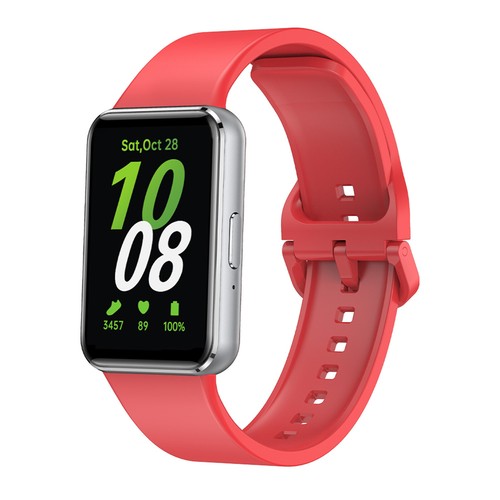 Silicone Watch Strap for Samsung Galaxy Fit3 (SM-R390) Sports Wristband Bracelet - Picture 12 of 24