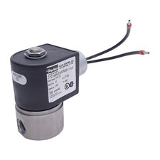 Parker 71215SN2EN00N0C111C2 Solenoid Valve, 2-Way, NC, 1/4in NPT, 24VDC