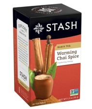 6 Pack - Stash Chai Spice Black Tea Bags - 108 Count