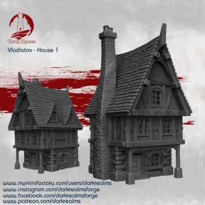Dark Realms Vladistov Haus 1 Tabletop Warhammer Fantasy