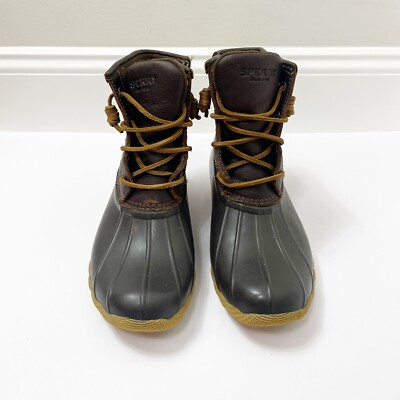 sperry saltwater rubber duck boot