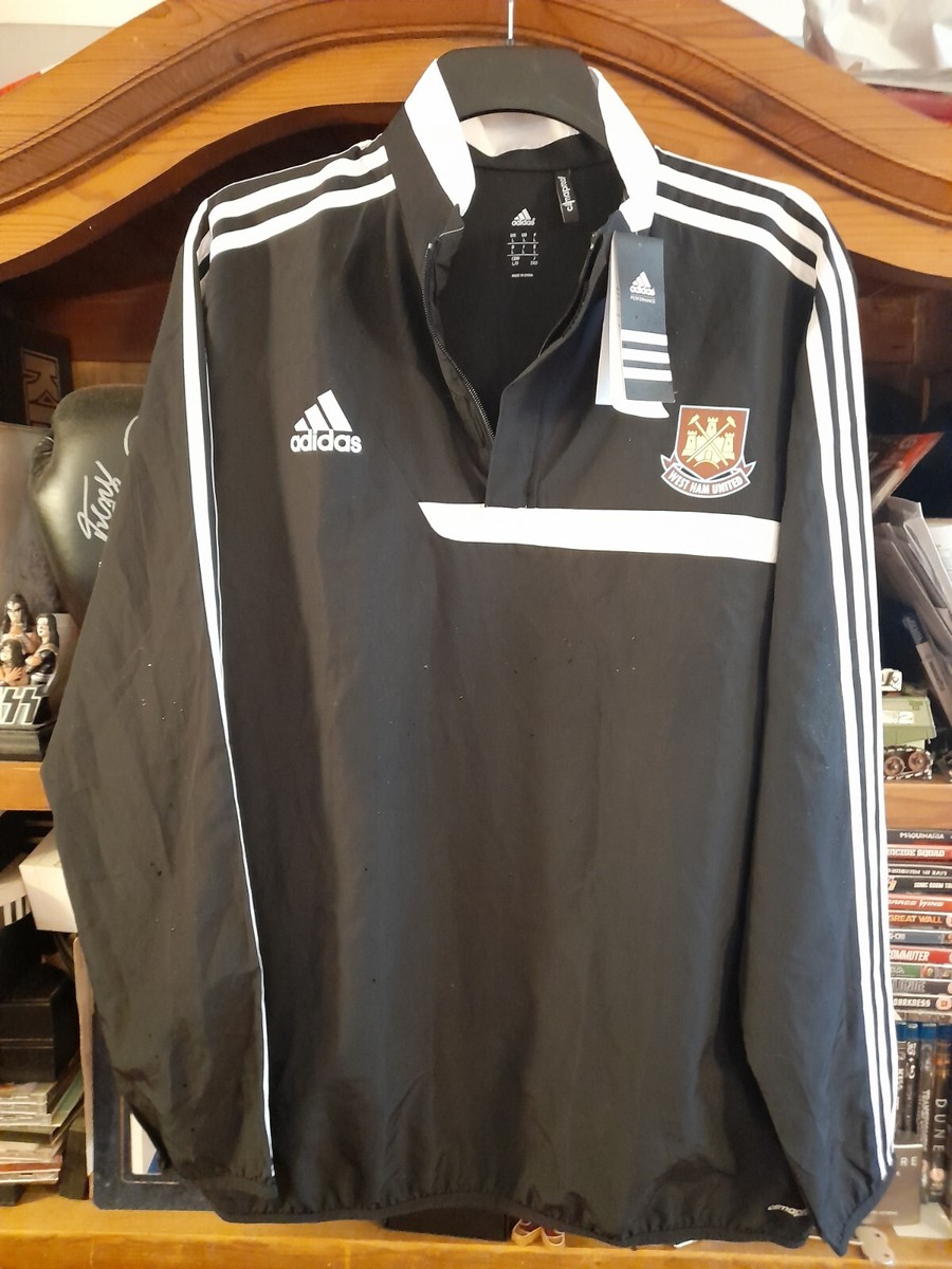 West Ham United Mens Jacket Shower Windbreaker OFFICIAL Football NEW  CLIMAPROOF