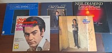 Lot of 5 Neil Diamond Vinyl LP Records Greatest Hits Rainbow Greek