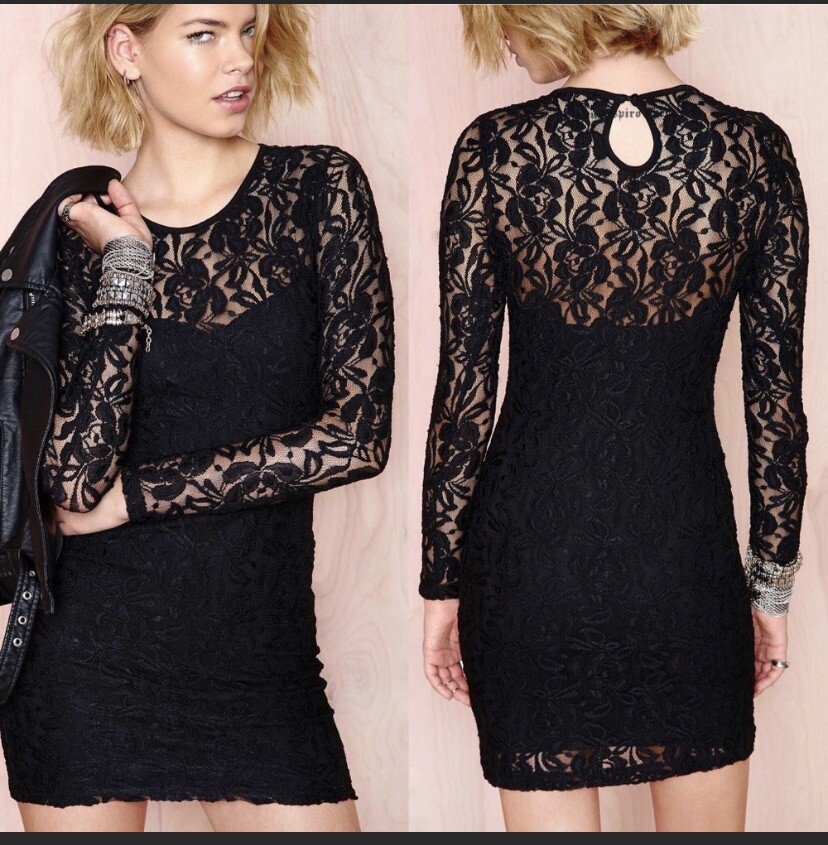 chinese dress ladies Black Cutout Maxi Dress