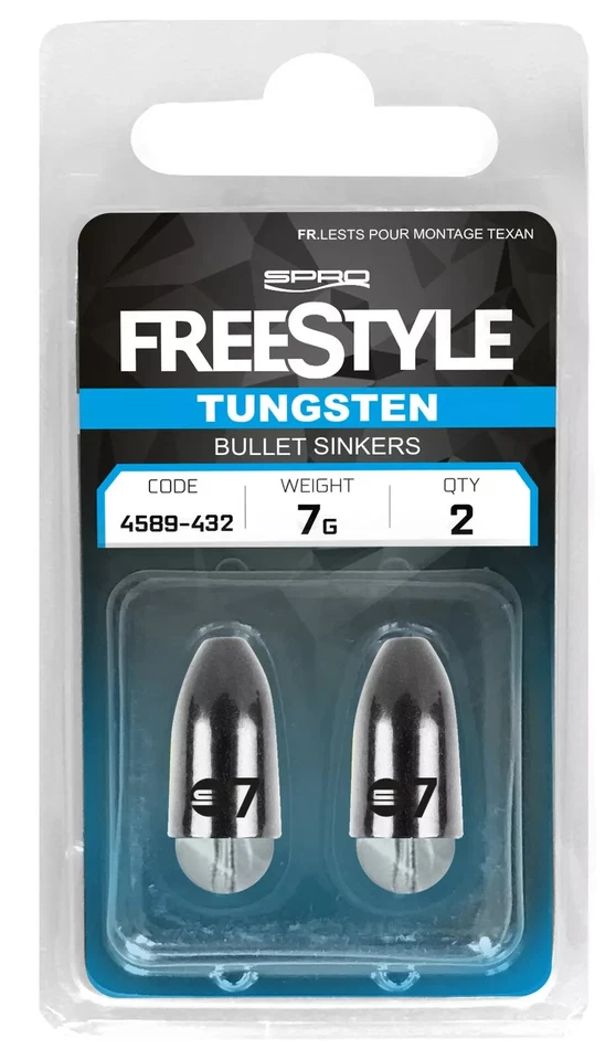 SPRO Freestyle Tungsten or Brass Bullet Sinkers & Beads Texas & Carolina Rigs - Image 3 of 4