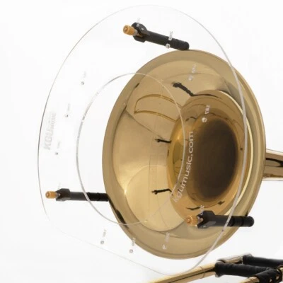 Trombone Deflector by KGUmusic, trombone sound mirror, trombone deflector