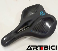 Sella MEMORY FOAM antiprostata BRN DONNA per bici Trekking City Bike Sport Ebike