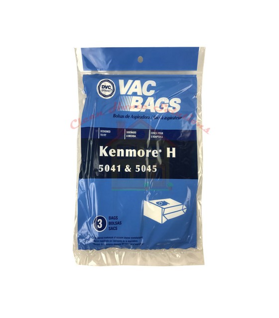 6 Vacuum Bags for Kenmore Canister No 5041 5045 by DVC for sale online