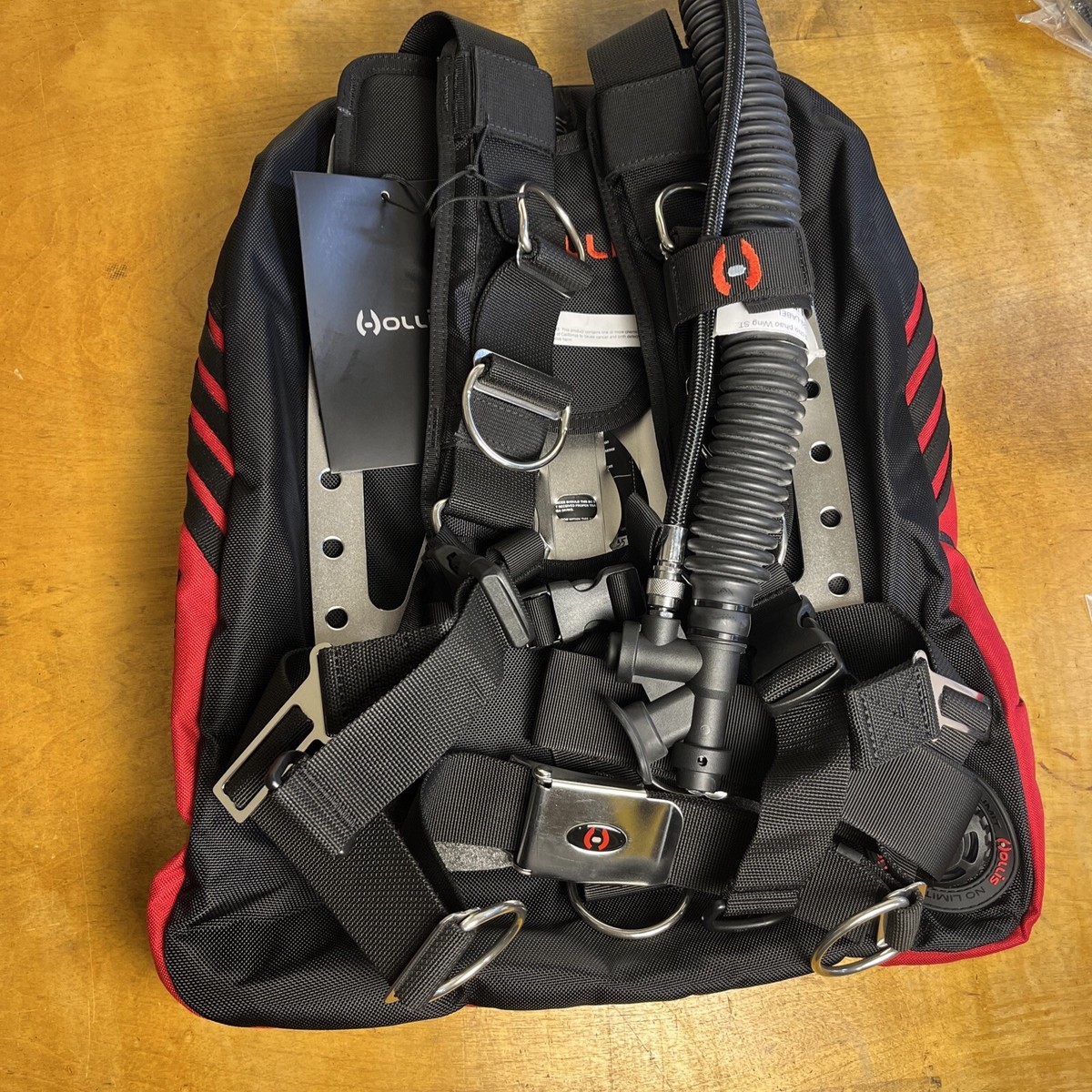 HOLLIS ST Elite System XS/SM - Stainless Steel Backplate and Wing