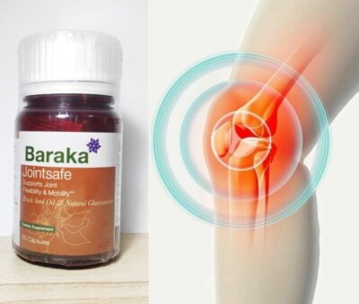 BARAKA JOINTSAFE Naturals for Arthritis and Osteoarthritis Supports Joint Pains