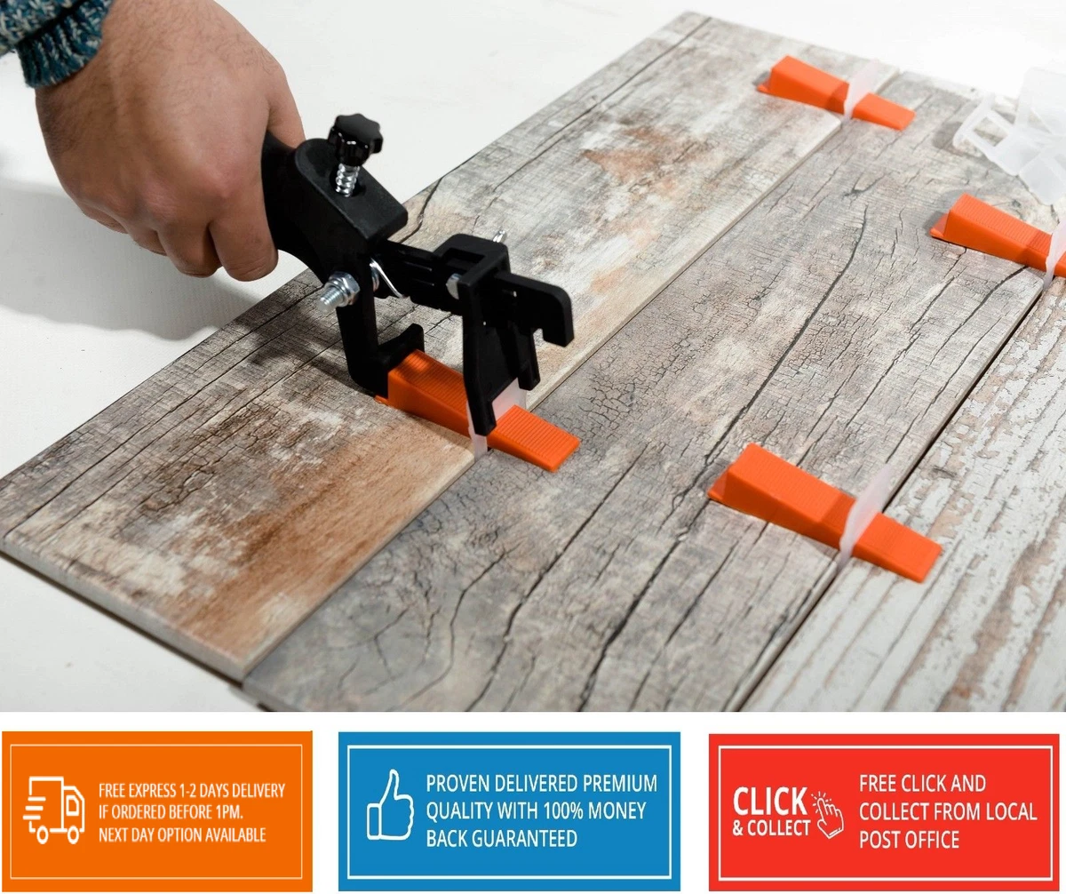 Shmox Tile Levelling Spacer and clips for Levelling System 1.5mm