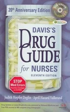 Davis's Drug Guide for Nurses, with CD-ROM (Davis's Drug Guide for Nurses - GOOD