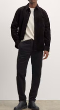 Everlane Mens The Classic Shirt in Corduroy  Dress Casual Black size Small