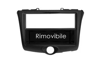 Porta anteriore destra Toyota Yaris Mk XP90 2005-2011 colore nero