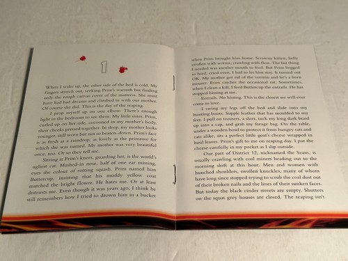 THE HUNGER GAMES 2012 rare UK movie promo booklet pre-release book chapter - Picture 5 of 6