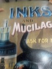 L.H. THOMAS Chicago Inks And Mucilage Steel Sign 16x11.5"  1993 Limited Ed. — photo 1