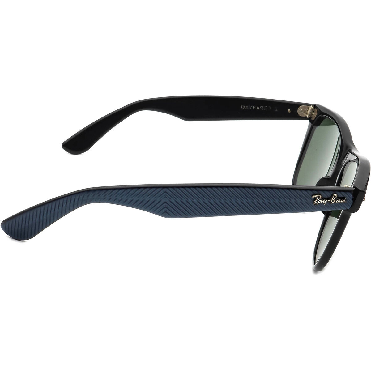 Ray-Ban (B&L) Vintage Sunglasses Wayfarer II Blue&Black Ray-Ban (B&L) Vintage Sunglasses Wayfarer II Blue&Black