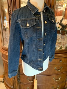 TODD OLDHAM Denim Jacket Vintage 90's Trucker Blue Jean Women's sz M RARE | eBay