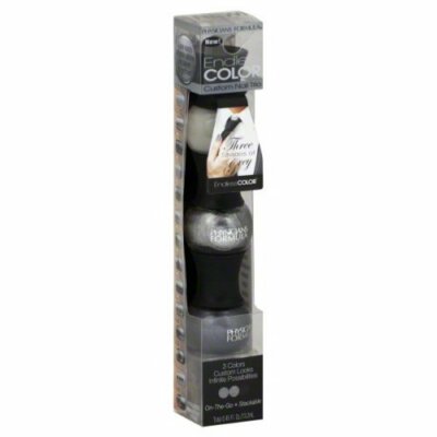 Physicians Formula Endless Color Nail Polish Three Shades of Gray,  total .45...