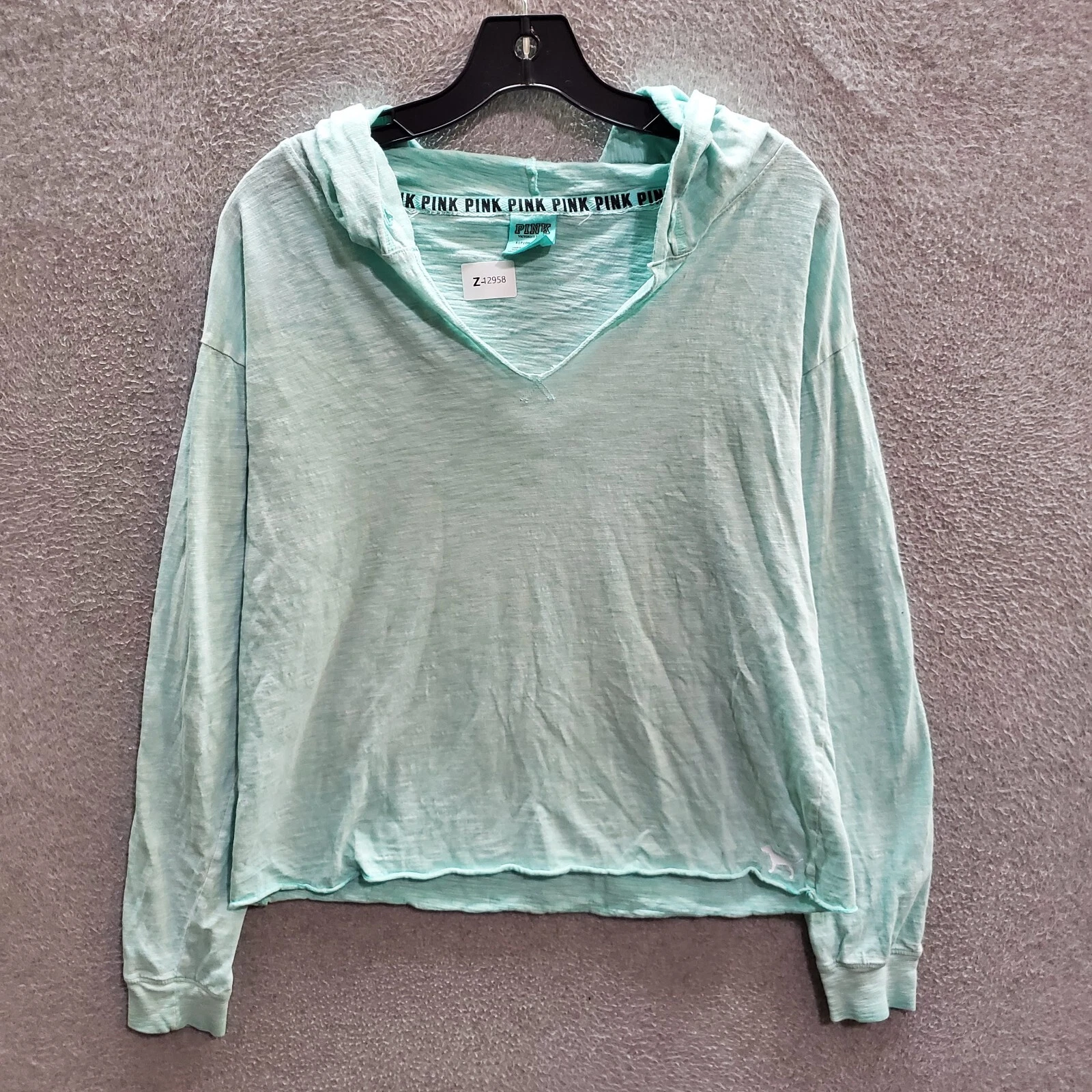 victoria-secret-vs lightweight cropped sweatshirt