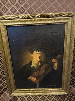 Vintage Original Oil Painting Signed by Michael Torek...