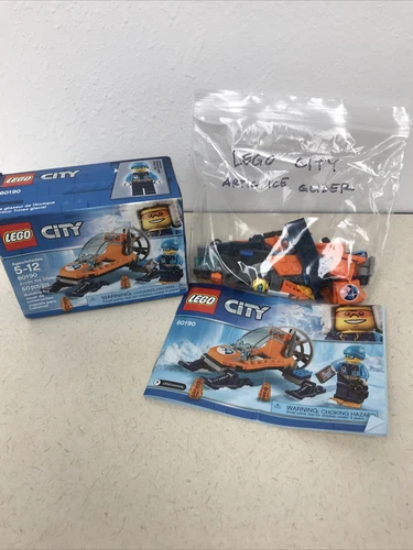 Vintage LEGO City #60190 Arctic Ice Glider w/instructions and box