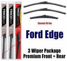 Wipers 3pk Premium Beam Front/Rear fit 2015+ Ford Edge 19280x2/15G