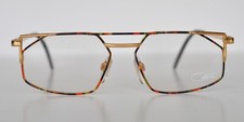 Cazal Vintage Eyeglasses - NOS -Model 751- Col. 421 -Gold  Multi color Orange