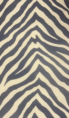 spoonflower peel and stick wallpaper Blue And White Zebra Print 4 Rolls