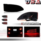 Smoked Lens LED Bumper Reflector Rear Lights kit For 2006-2013 Lexus IS250 IS350