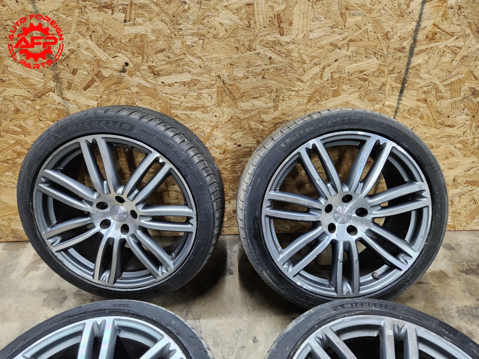 ⭐ 14-21 Maserati Quattro Ghibli GTS 7 Double Spoke Alloy Rim Wheels Set Oem