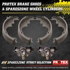 <!--F#f_0-->4 Rear Brake Shoes + 2 Wheel Cylinders for Nissan Patrol Y60 GQ Y61 GU<!--F/-->