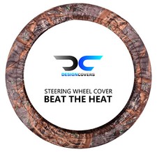 Car Steering Wheel Cover Universal Camouflage Design In A Variety Of Colors