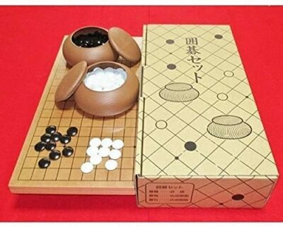 Go Stones Container Board Igo Introduction set White Black Hakueishoukai Japan