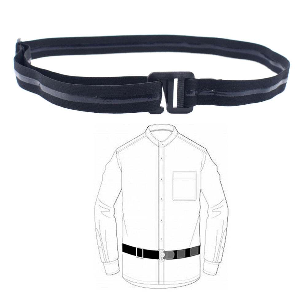 garter belt for men's dress shirt Shirt Garter Shirt Stays Shirt Suspenders Black main image 1
