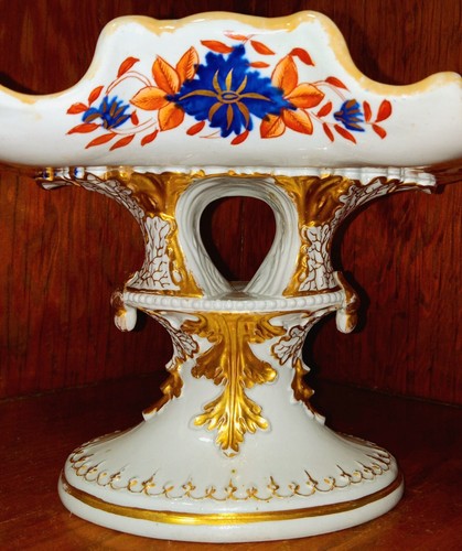 Extremely Rare 1813 Masons Ironstone Dessert Centerpiece Elephant Foot Imari - Picture 6 of 19