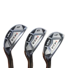 Mens Majek MX4 Hybrid Iron Set #8, 9, PW Senior "A" Flex Graphite Rescue Clubs