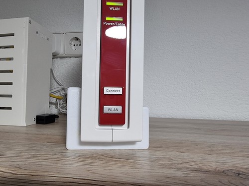 Wandhalterung für AVM FRITZ!Box 6690 / 6590 / 6591 Cable viele Farben zum Auswah - 第 4/6 張圖片