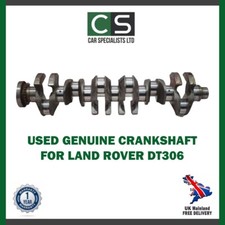 JAGUAR F-PACE X761 AJ20D6 USED GENUINE CRANKSHAFT 3.0 D300 MHEV DIESEL ENGINE