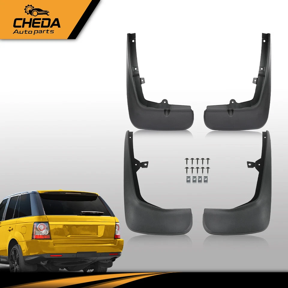 4x guardabarros protector contra salpicaduras apto para Land Rover Range Rover Sport 2006-2013 L320 Foto 3 de 4