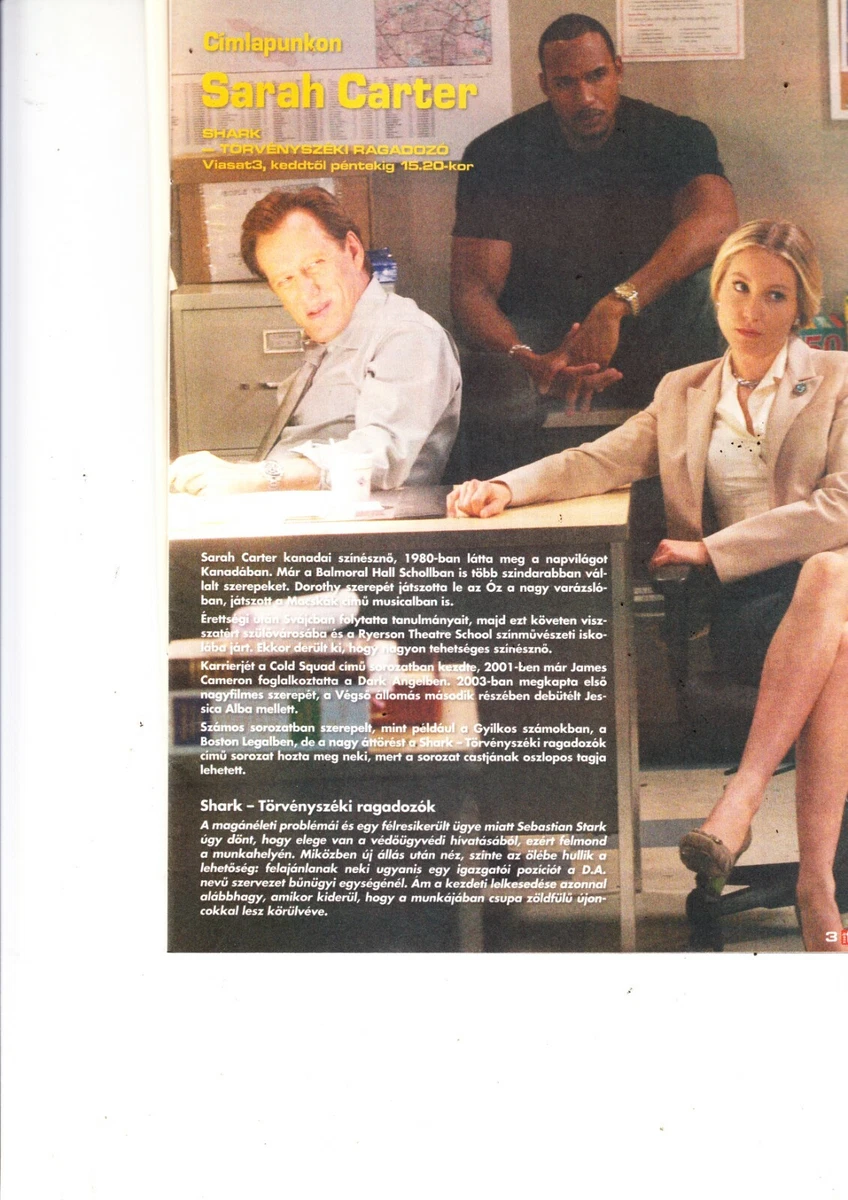 SARAH CARTER , SHARK, ARACELY ARAMBULA Hungarian magazine | eBay