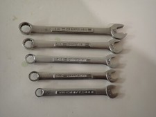 Vintage Craftsman Set of 5 Comb. (44695;44694;44693;44692;44691) Wrenches
