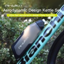 Ahyka Aero Pneumatic Water Bottle Set 600ml Bicycle Water Bottle Beverage Cup