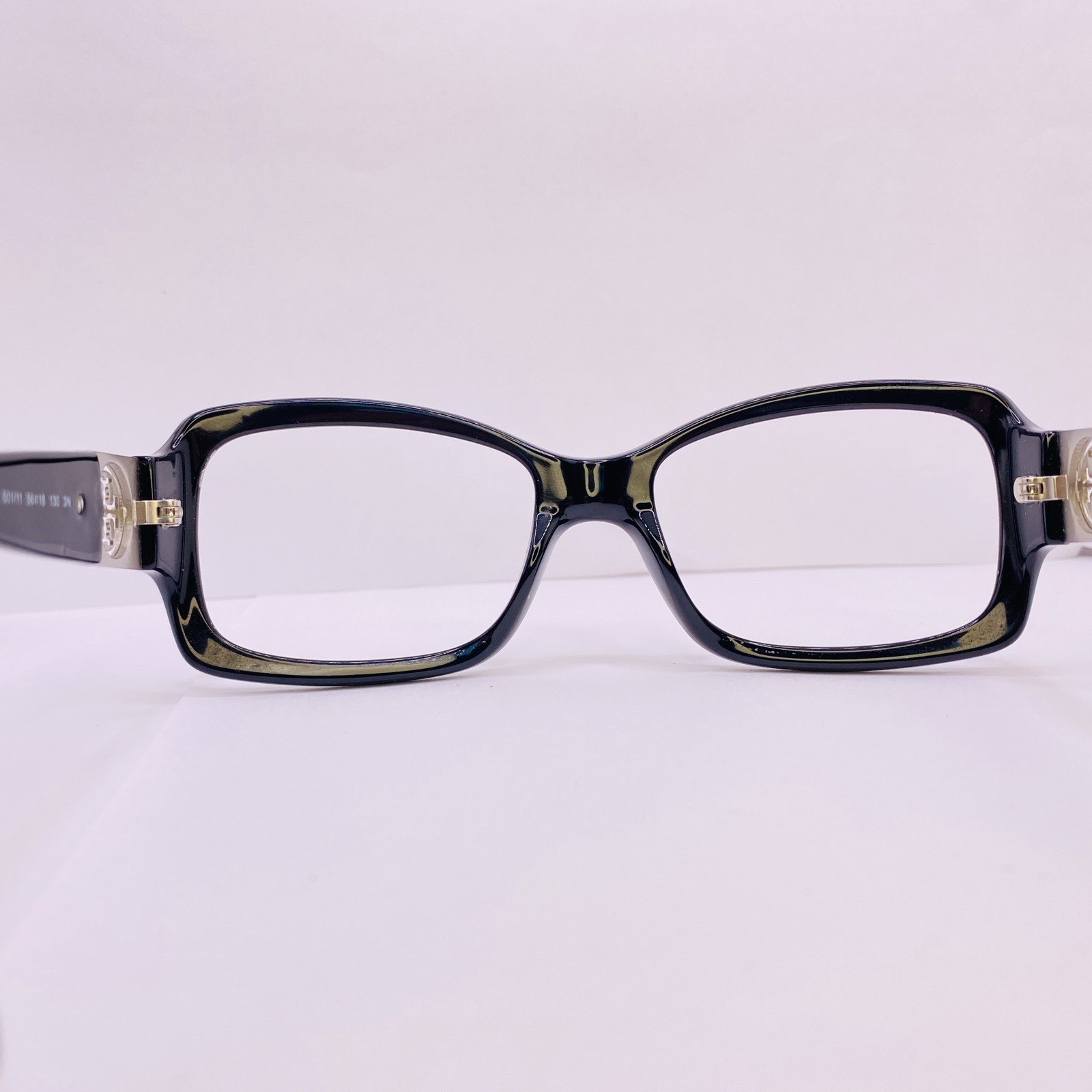 Tory Burch Eyeglasses Sunglass Frames TY 9028 501/11 56 [] 18 130 Black Silver thumbnail 9