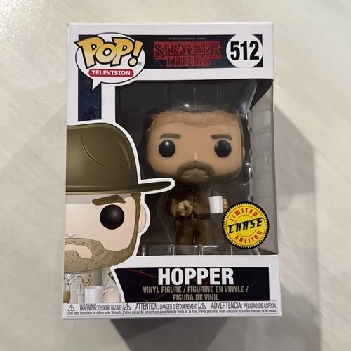 Funko Pop! Vinyl: Stranger Things - Jim Hopper (w/ Donut) (CHASE) #512