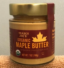 Trader Joe's Organic Maple Butter Creamy Limited Seasonal Edition 7oz (198g)