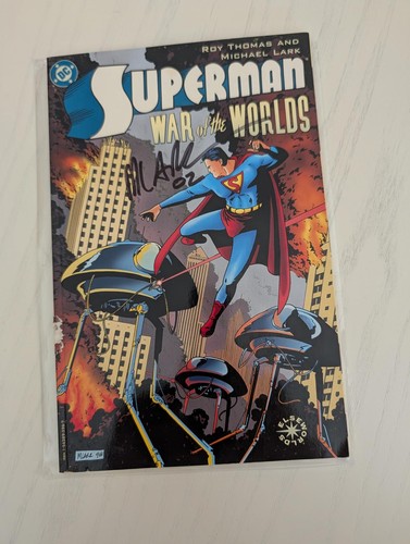 Superman War of the Worlds - Signed - Michael Lark