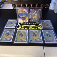 Tre Harris 2025 Optic First Year Fresh Patch & Donruss Rated Rookie (8)