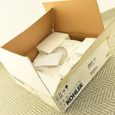 Kohler K-76923-0 Puretide Round Toilet Seat - White - UNUSED, OPEN BOX
