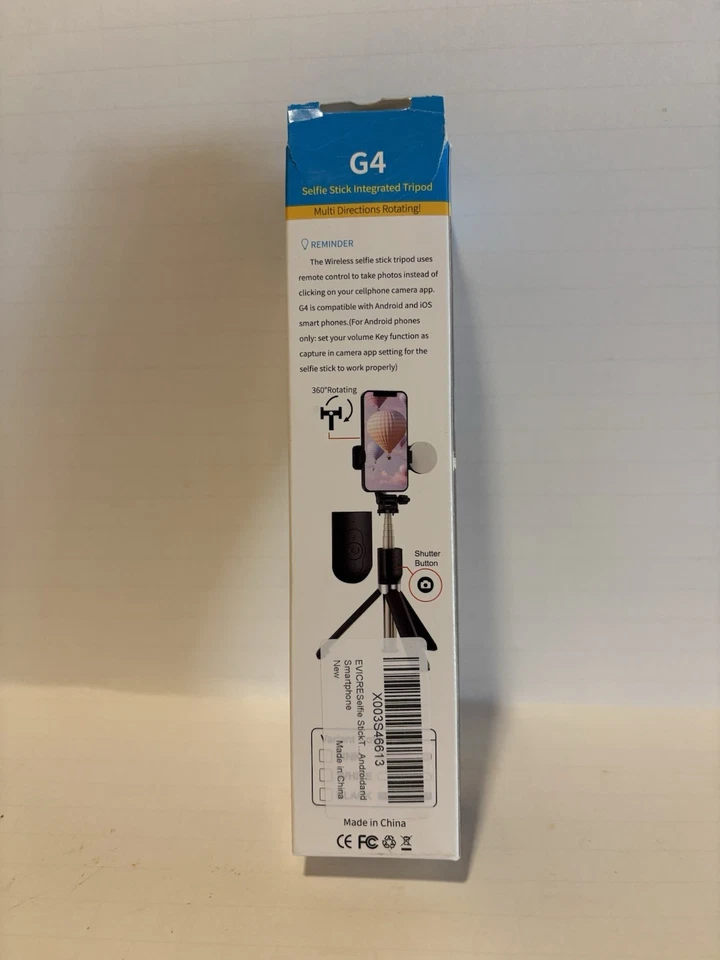 Remote Selfie Stick Tripod Phone Desktop Stand Desk Holder For iPhone/Samsung US - Image 3 of 4